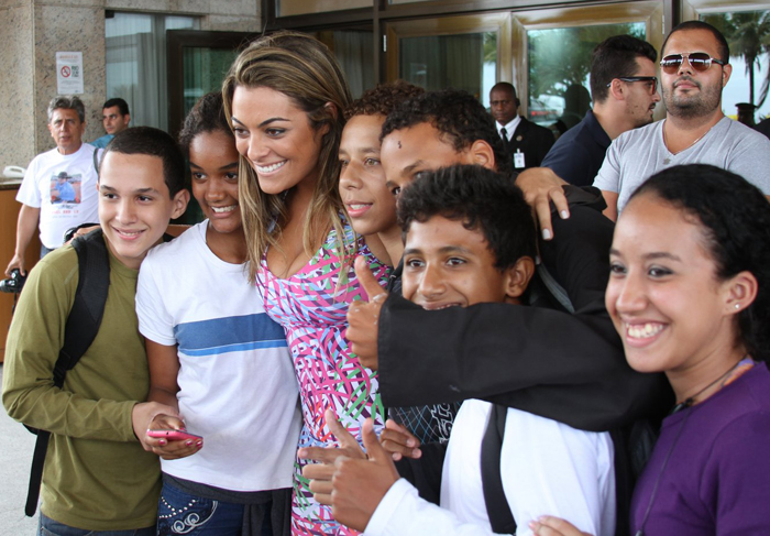 Ex-BBBs se reúnem para a final do programa em hotel do Rio