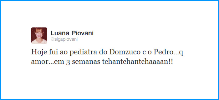 Filho de Luana Piovani deve nascer em três semanas