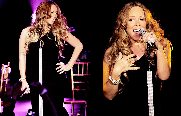 Mariah Carey participa de festa de lançamento do novo navio da Disney Cruise Line