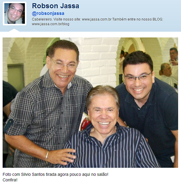 Silvio Santos muda o visual e assume os cabelos brancos