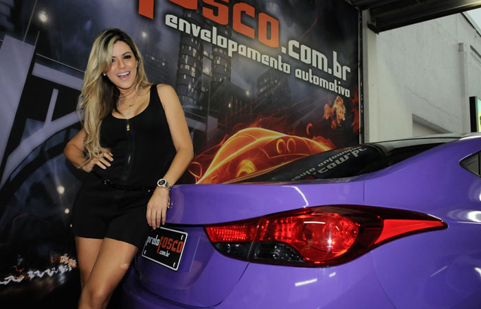 Tânia Oliveira prestigia inauguração de loja de carros em São Paulo - O Fuxico