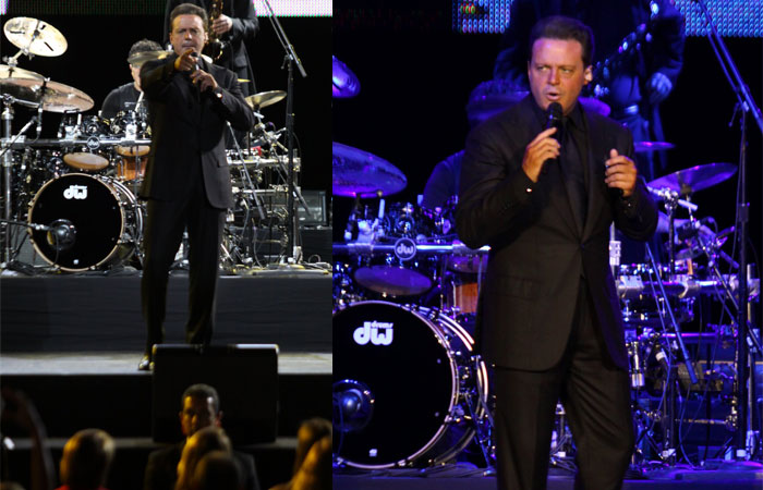 Luis Miguel emociona em show na Barra da Tijuca - O Fuxico