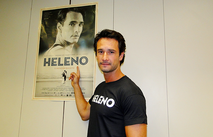 Rodrigo Santoro e Alinne Moraes falam sobre o longa Heleno