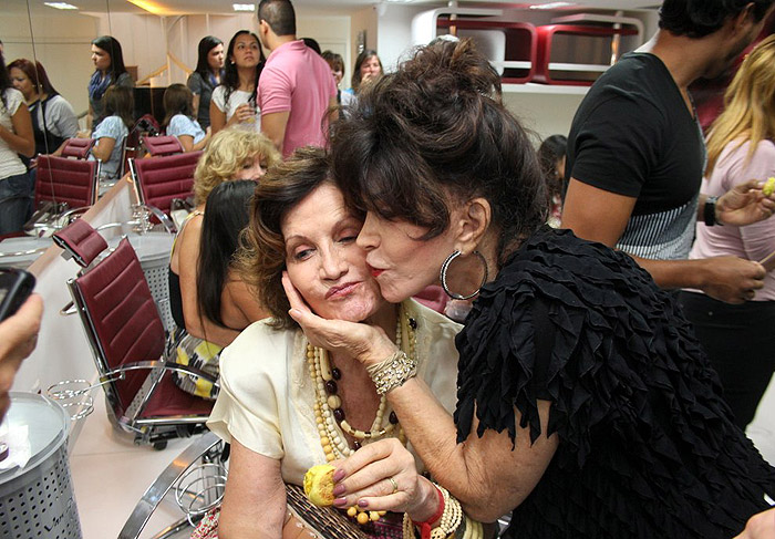  Rosamaria Murtinho e Lady Francisco vão à inauguração de salão