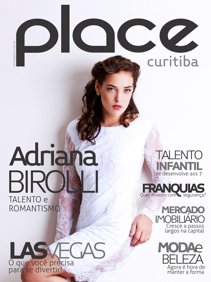 Adriana Birolli faz ensaio para revista no Paraná