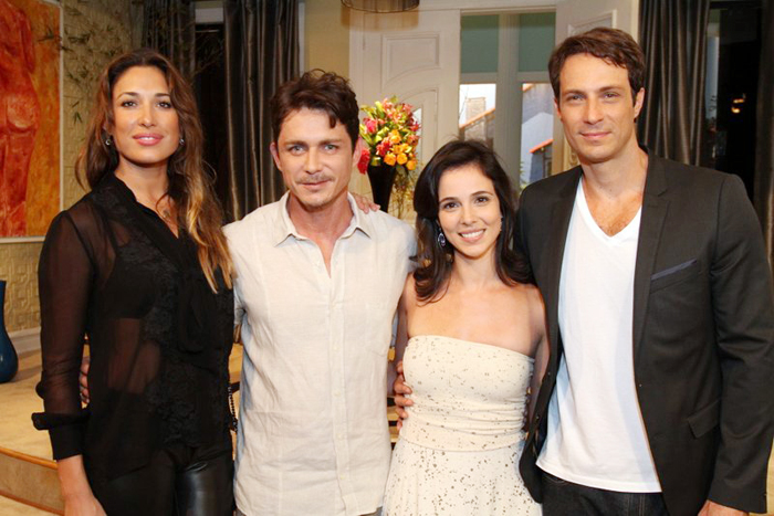 Gisele Itié, Petrônio Gontijo, Miriam Freeland e Fernando Pavão