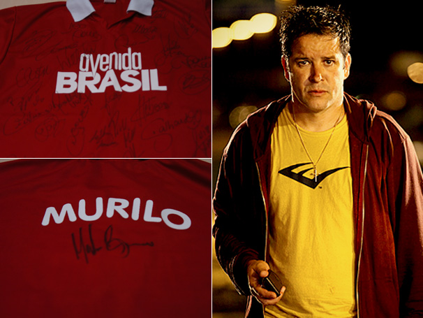 Globo sorteia camisa autografada pelo time do Flamengo e por Murilo Benício