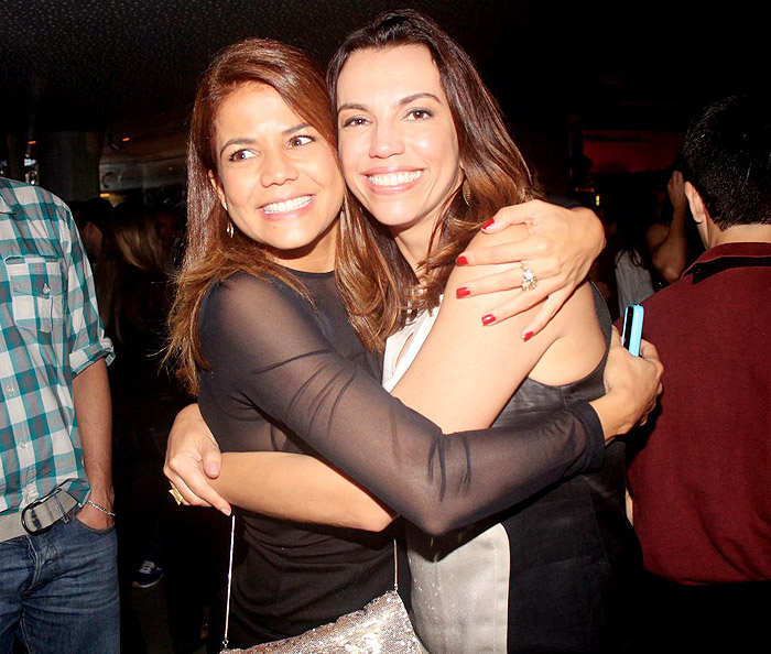 Nívea Stelmann e Ana Paula Araújo.