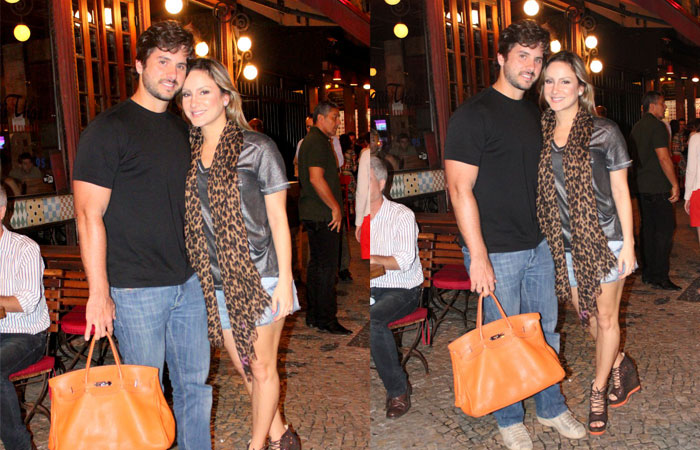 Claudia Leitte janta com o marido em restaurante do Leblon - O Fuxico