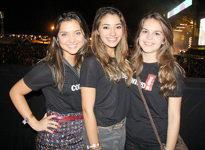 Polliana Aleixo, Carolina Oliveira e Bianca Salgueiro