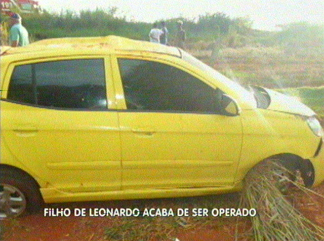 Pedro, filho do cantor Leonardo, sofre grave acidente em Goiás