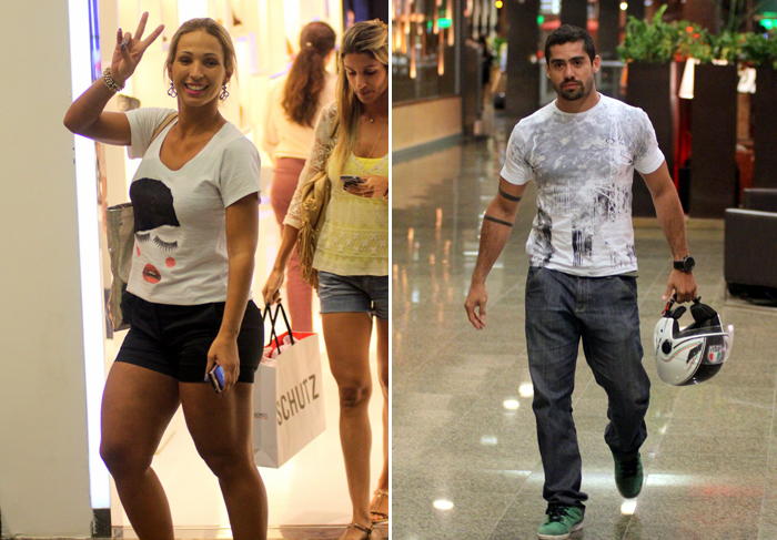 Valesca Popozuda circula de shortinho em shopping carioca