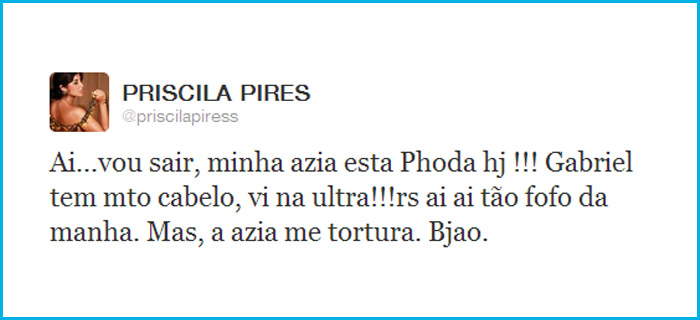 Na reta final da gravidez, ex-BBB Priscila Pires sofre com a azia