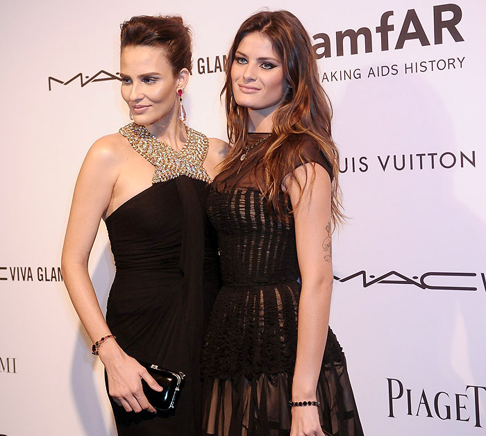 Fernanda Tavares e Isabeli Fontana.