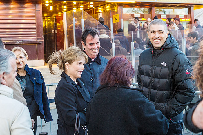 Reynaldo Gianecchini todo sorridente em Paris