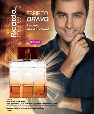 Ricardo Pereira vira fragrância de perfume