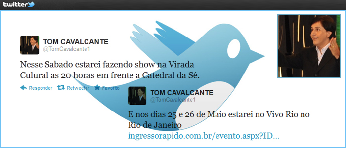 Tom Cavalcante faz show na Virada Cultural