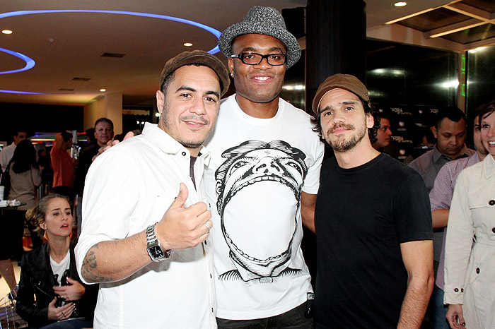 Marcelo D2, Anderson Silva e Johnny Araujo