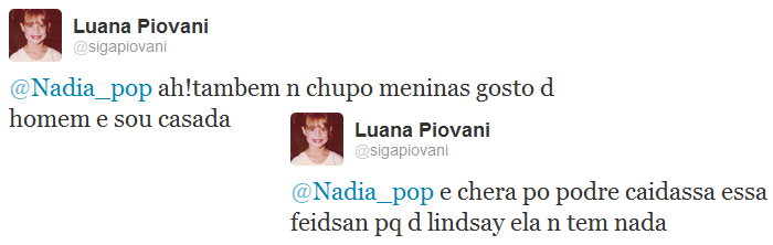 Luana Piovani rebate apelido de Lindsay Lohan brasileira