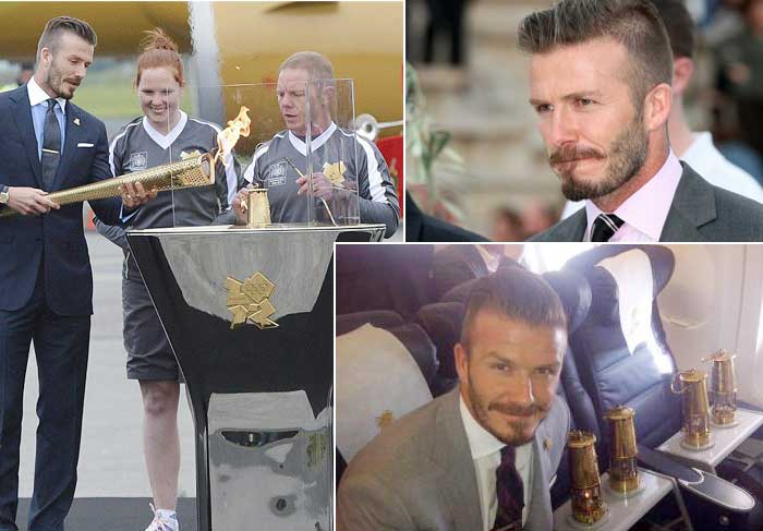 David Beckham se diverte com a garotada em escola na Grécia O Fuxico