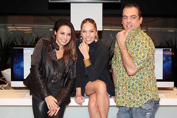 Alinne Rosa, Adriane e Marco Antônio Di Biaggi