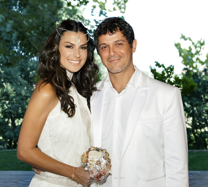 Alejandro Sanz se casa com Raquel Perera