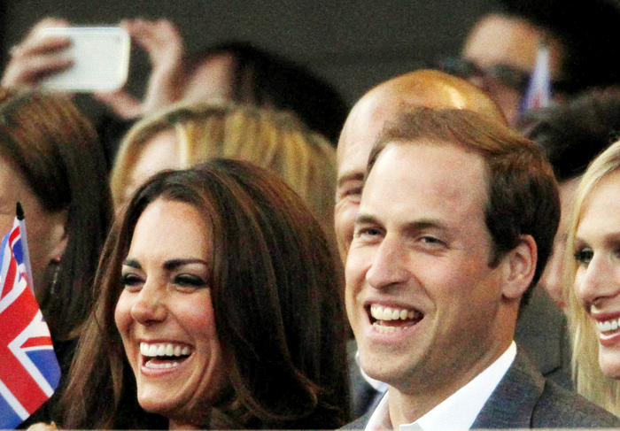 Príncipe William e Lady Kate.