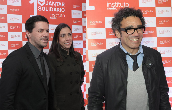 Fábio Assunção participa de jantar beneficente Ofuxico