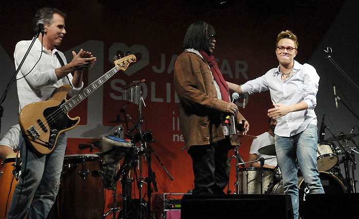 Maria Gadú e Milton Nascimento.