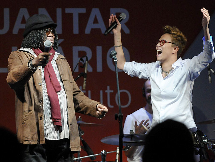 Maria Gadú e Milton Nascimento.