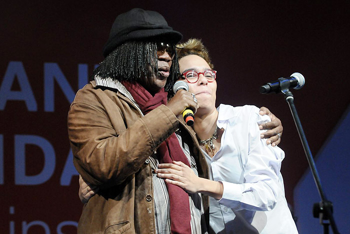 Maria Gadú e Milton Nascimento.