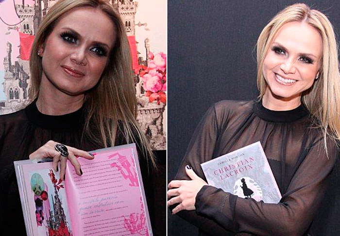  Eliana lança livro na SPFW O Fuxico