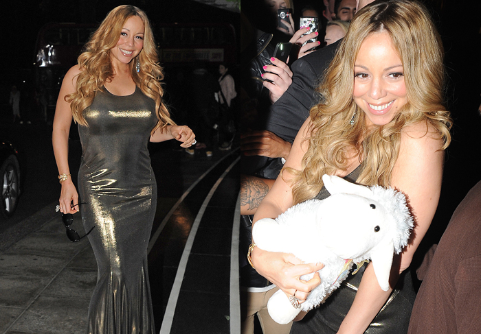 Mariah Carey faz visita relâmpago a Londres para comemorar aniversário de príncipe