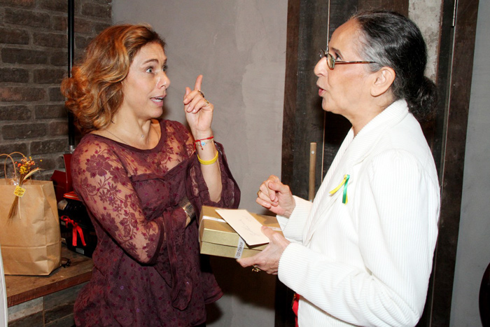 Cissa Guimarães e Maria Bethânia.