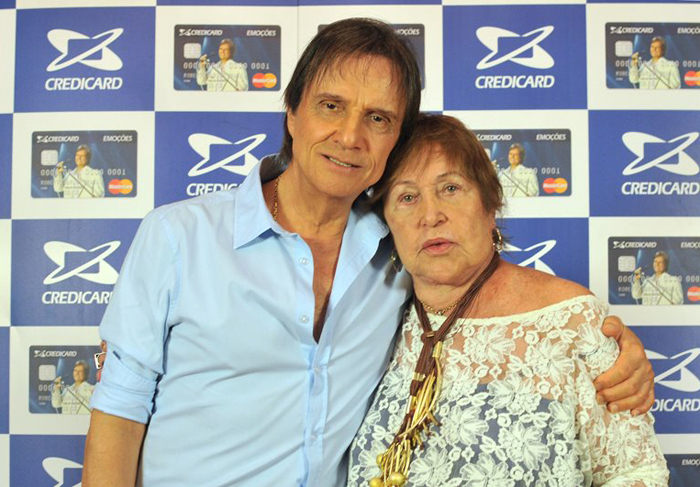 Roberto Carlos e Ivone Kassu