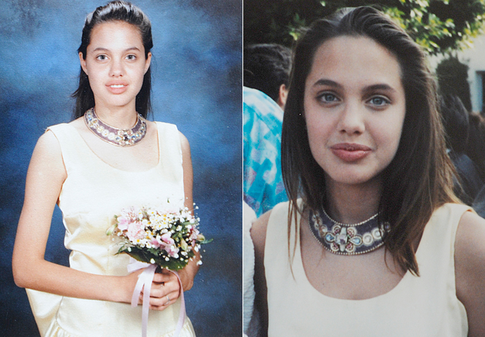 Veja fotos de Angelina Jolie na infância e na adolescência!