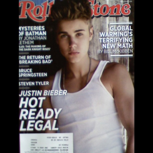 Justin Bieber estampa capa da Rolling Stone pela 2ª vez