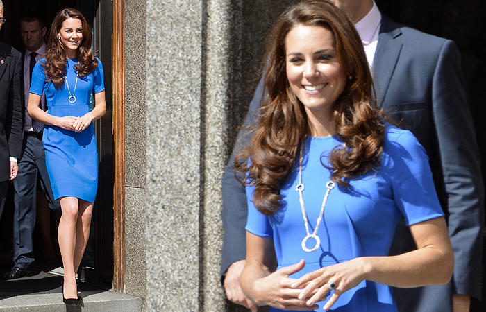 Grife Stella McCartney: Kate Middleton usa colar de R$  142 mil, em evento