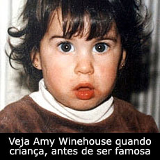 Veja Amy Winehouse quando criança, antes de ser famosa