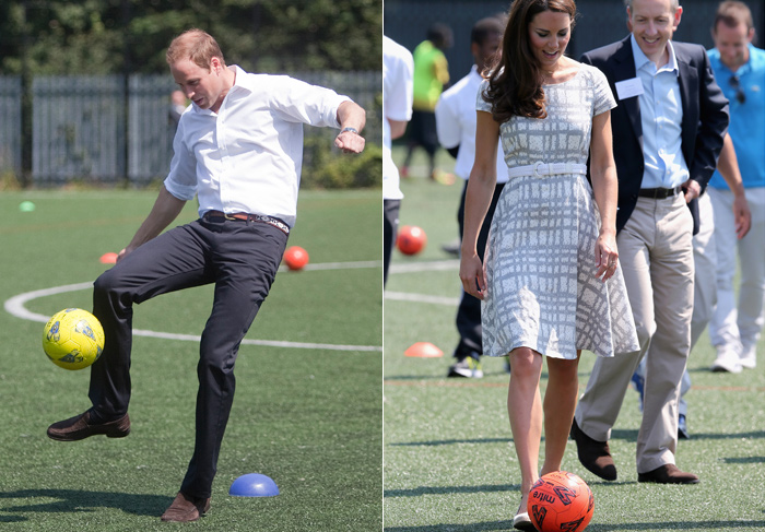 Príncipe William e Kate Middleton lançam projeto esportivo em Londres