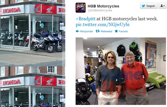 Maddox faz 11 anos e ganha moto de presente do pai, Brad Pitt