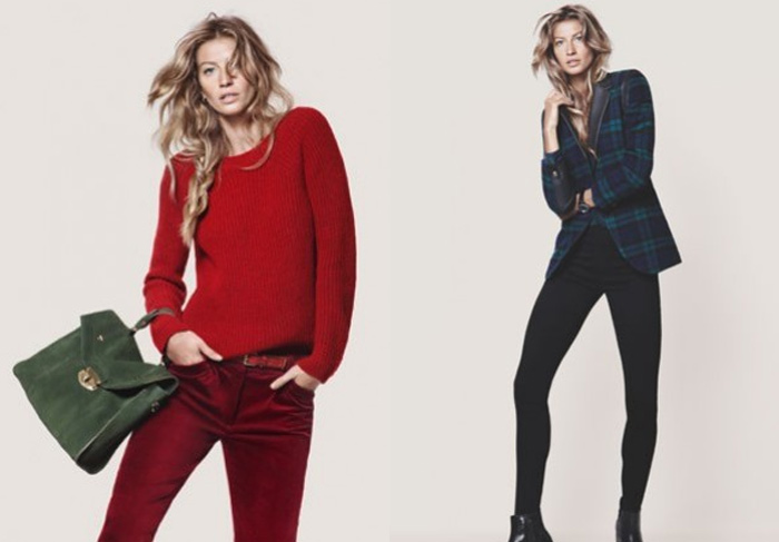 Gisele Bündchen estrela campanha da marca de moda urbana