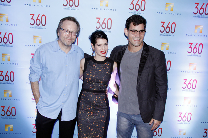 Deborah Secco vai à pré-estreia de 360, no Rio