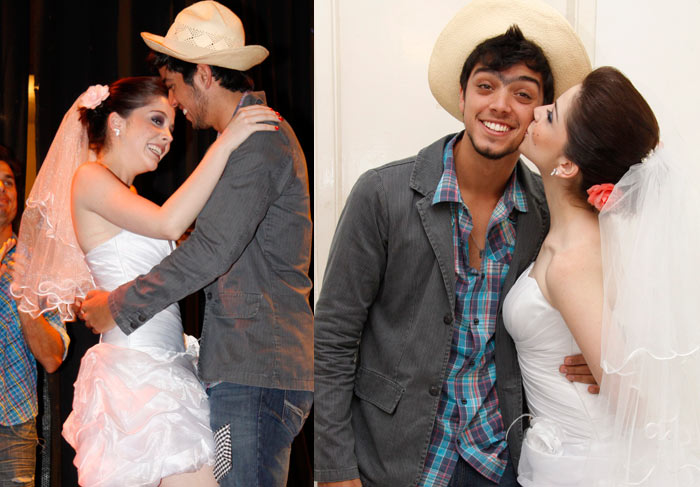 Rodrigo Simas se casa com Bia Arantes em festa caipira