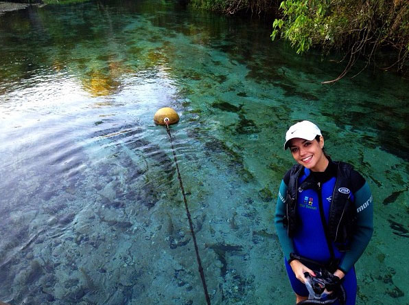 Thaís Fersoza relembra viagem a Bonito, no Mato Grosso do Sul