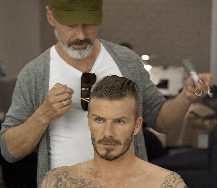 Veja os bastidores da sessão de fotos David Beckham para sua linha de roupas íntimasd