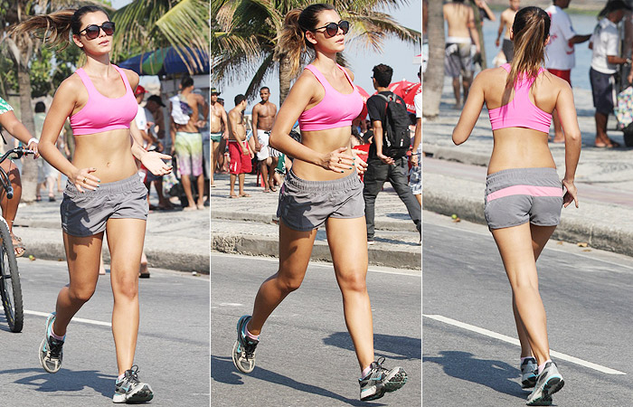 Olha que coisa mais linda! Filha do Datena passa e encanta em Ipanema