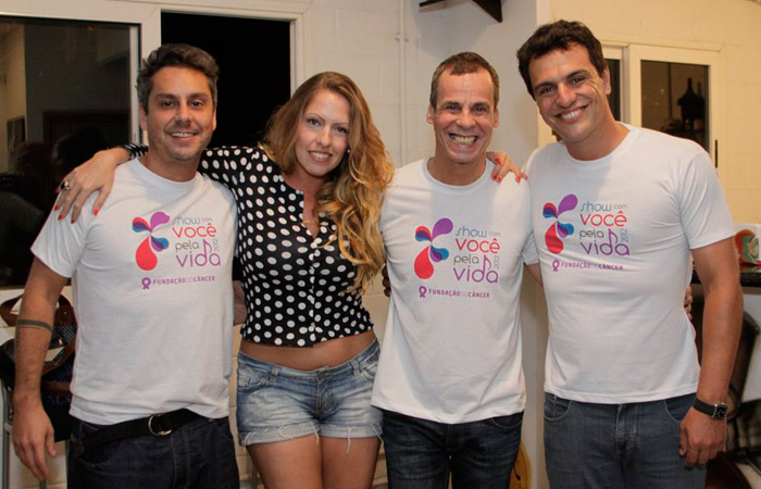 Rodrigo Lombardi e outros famosos ensaiam para show beneficente Ofuxico