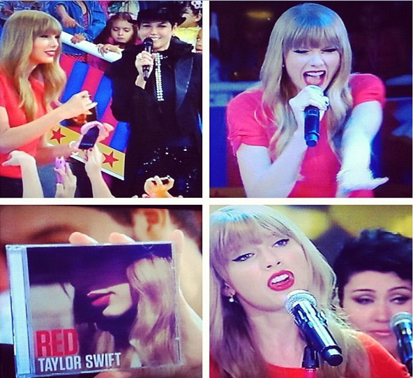 Taylor Swift grava participação no TV Xuxa