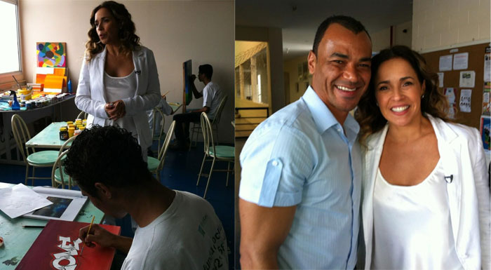 Daniel e Cafu 